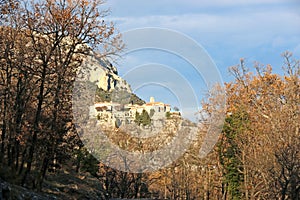 Village of Gourdon in France