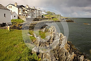 The village of Greencastle. Inishowen. Donegal. Ireland