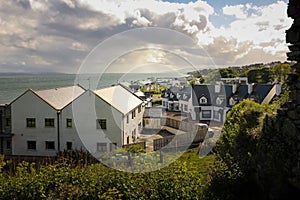 The village of Greencastle. Inishowen. Donegal. Ireland