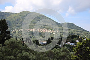 Village On Hillside