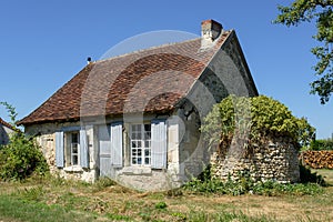 Village house, Loira valley, France photo