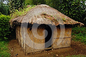 Village house at rural area