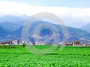 Village houses in Yunnan