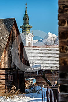 Village Hybe in region Liptov area in Slovakia