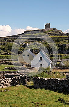 Village in Inisheer, Aran Islands, Ireland