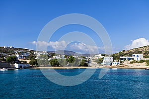 Village in Iraklia island, Cyclades, Greece
