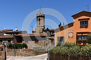 Village of Jafre Baix Emporda, Girona province,