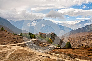 Village of Jarkot, Lower Mustang, Nepal