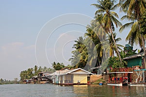 village - khone island - laos