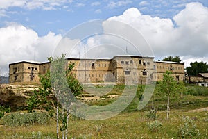 Village Khunzakh. Old fortress. Dagestan. Russia