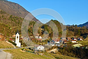 Village of Kneza in Baska Grapa