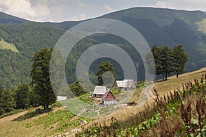 Village in Komovi mountains