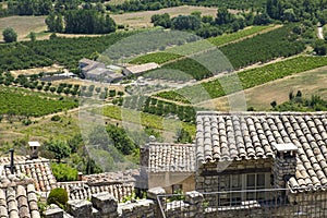 Village of Lacoste in Provence France