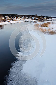 The village on Lake Seliger