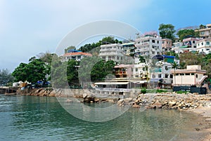 Village in Lamma island Hong Kong