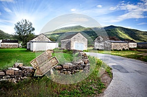 Village landscape