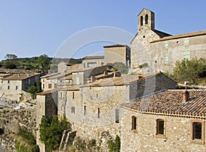 Village in the languedoc photo