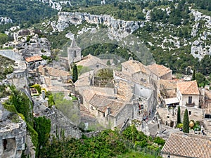 Village of Les Baux-de-provence, France