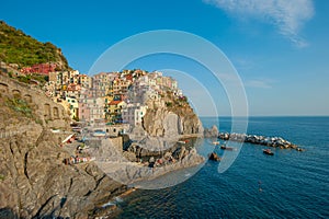 Village of Manarola, Cinque Terre, Italy