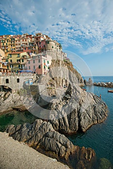 Village of Manarola, Cinque Terre, Italy