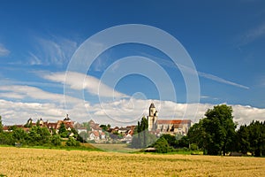 Village martel in France