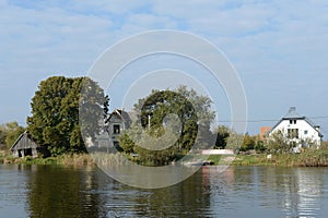 The village of Matrosovo in the Kaliningrad region