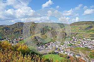 Village of Mayschoss near Bad Neuenahr,Germany