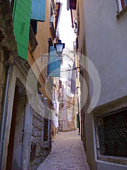 Village mediterranean street travel holiday