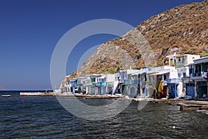 Village in Milos Island photo