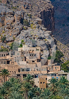 Village of Misfat Al Abriyeen, Oman photo