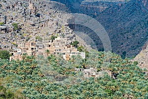 Village of Misfat Al Abriyeen, Oman photo