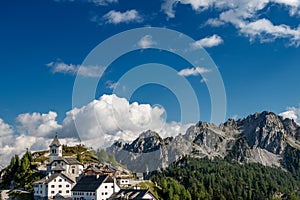 Village of Monte Santo di Lussari - Tarvisio Italy