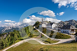 Village of Monte Santo di Lussari - Tarvisio Italy