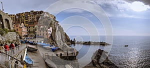 Village of Monterosso al Mare, Cinque Terre, Italy.