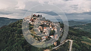 Village of Motovun, Istria, Croatia