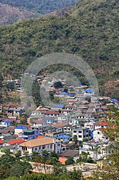 Village in the mountains