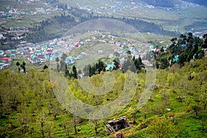 Village in the mountains Vally