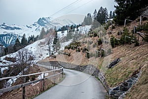 Village of Murren MÃ¼rren, Switzerland