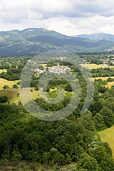 Village near Leonessa (Italy)