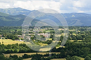 Village near Leonessa (Italy)