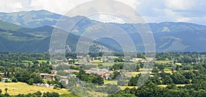 Village near Leonessa (Italy)