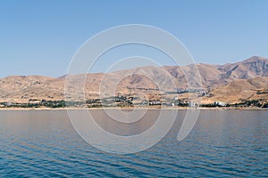 A village near Pertek fortress in Keban dam, Pertek, Tunceli, Turkey