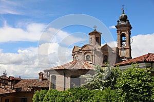 Village of Neive in Piedmont. Italy