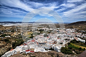 Village of Nijar, Almeria province, Andalusia, Spain photo