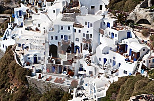 Village of Oia at Santorini island, Greece