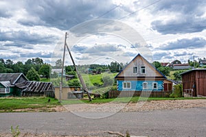 The village of Okovtsy in the Selizharovsky municipal district of the Tver region, located 24 km south of Selizharovo on the Pyros