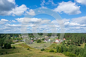 The village of Okovtsy in the Selizharovsky municipal district of the Tver region, located 24 km south of Selizharovo on the Pyros