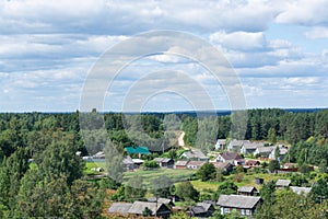 The village of Okovtsy in the Selizharovsky municipal district of the Tver region, located 24 km south of Selizharovo on the Pyros