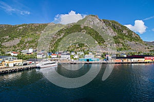 The village of Oksfjord in Norway.