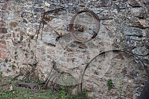 The village of Oradour-sur-Glane was totaly destroyed by a German Waffen-SS company in world War Two